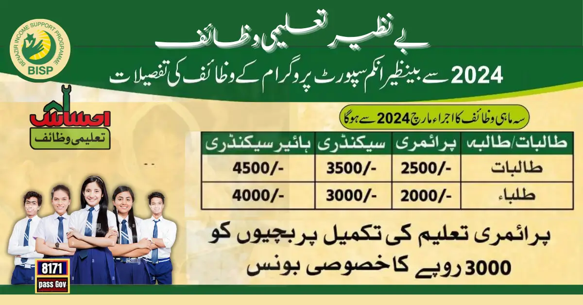 8171 Ehsaas Program 25000 BISP - 8171 پروگرام میں اپنی اہلیت جانیے