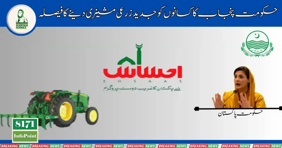 Government The Decision to Provide Modern Machinery to Farmers