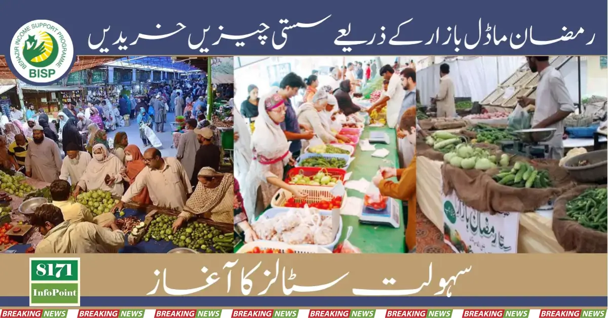 Government is Giving Discount Through Ramazan Model Bazar