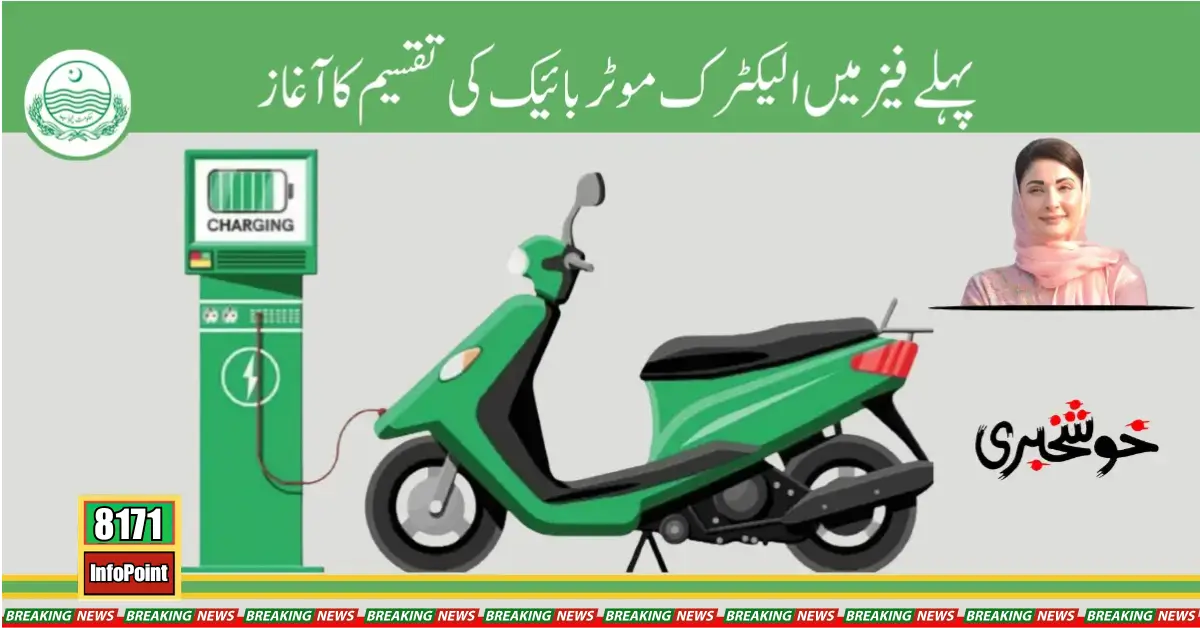 The Distribution Of Electric Motorbikes in The First Phase